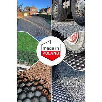 Kratka KRATA Parkingowa Trawnik Podjazd 60x40x3 cm EKO Parking Drogowa 100 szt.